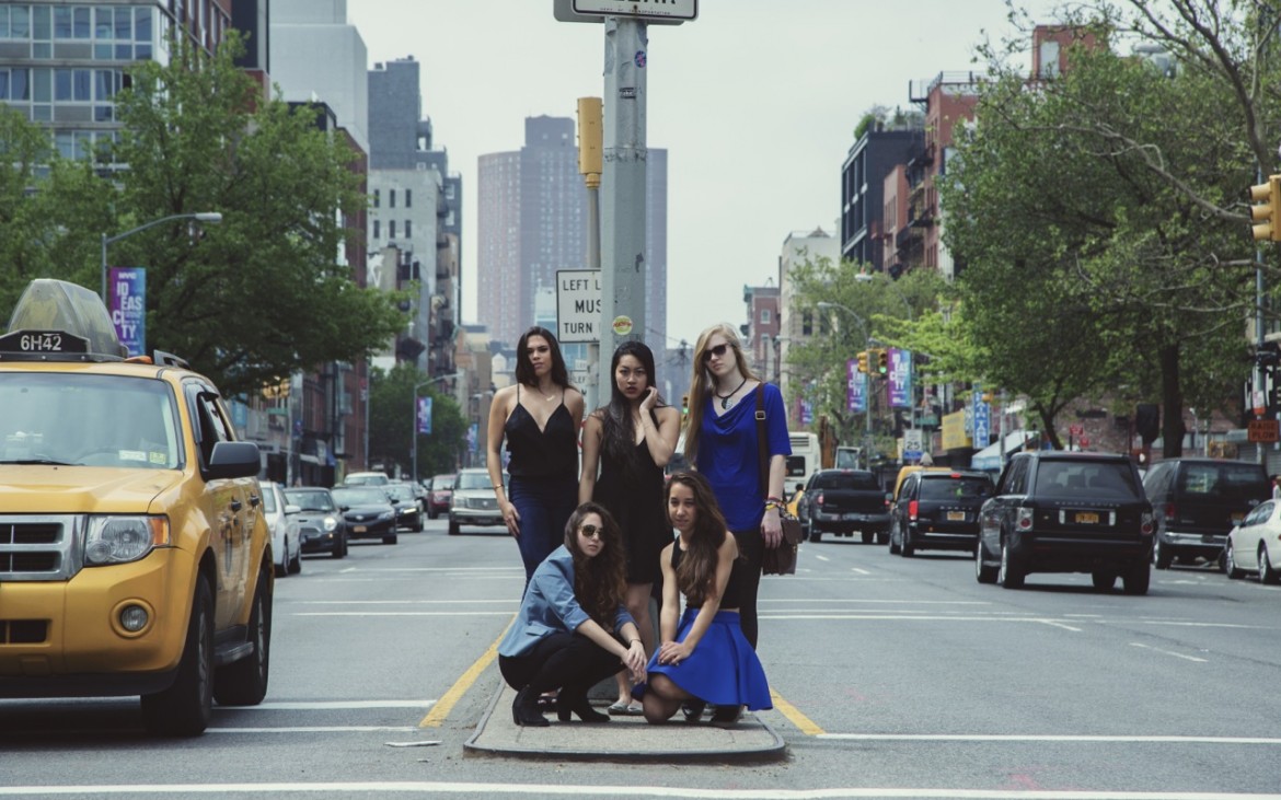 The BPM Team on the streets of NYC, photographed by Isabella Tan.