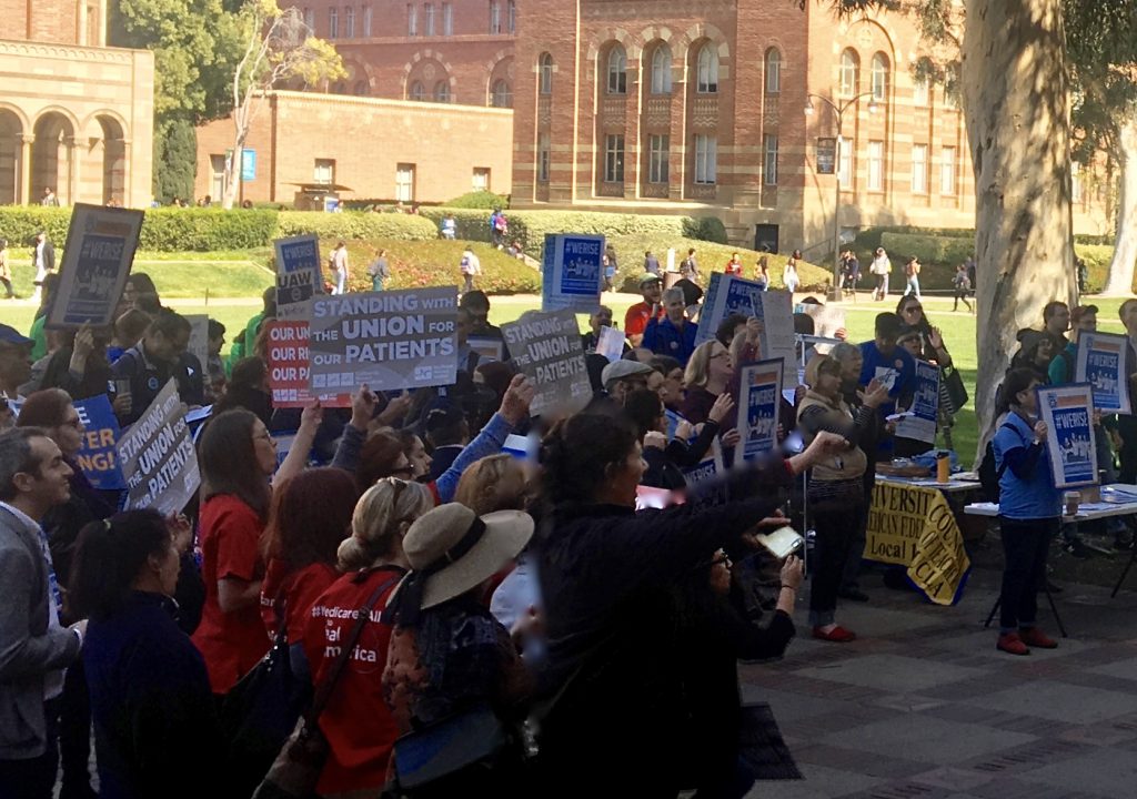 UCLA Union Workers Protest Supreme Court Case – FEM Newsmagazine